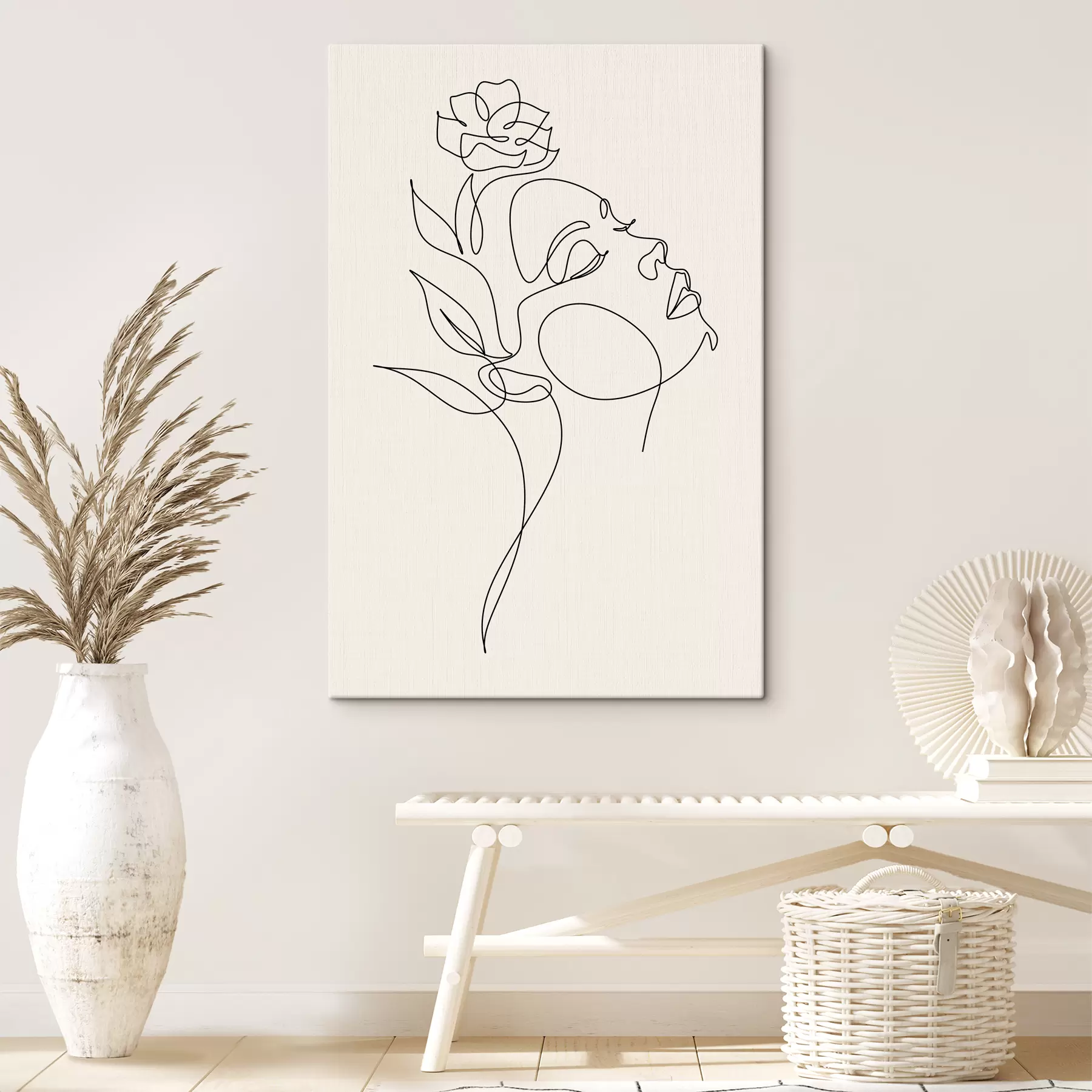 carta da parati Linee eleganti di bellezza e natura nr. s38011