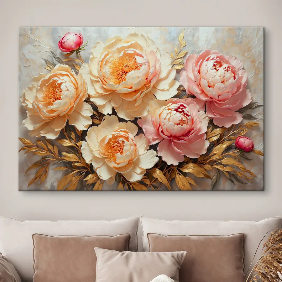 carta da parati Peonie  nr. s38065