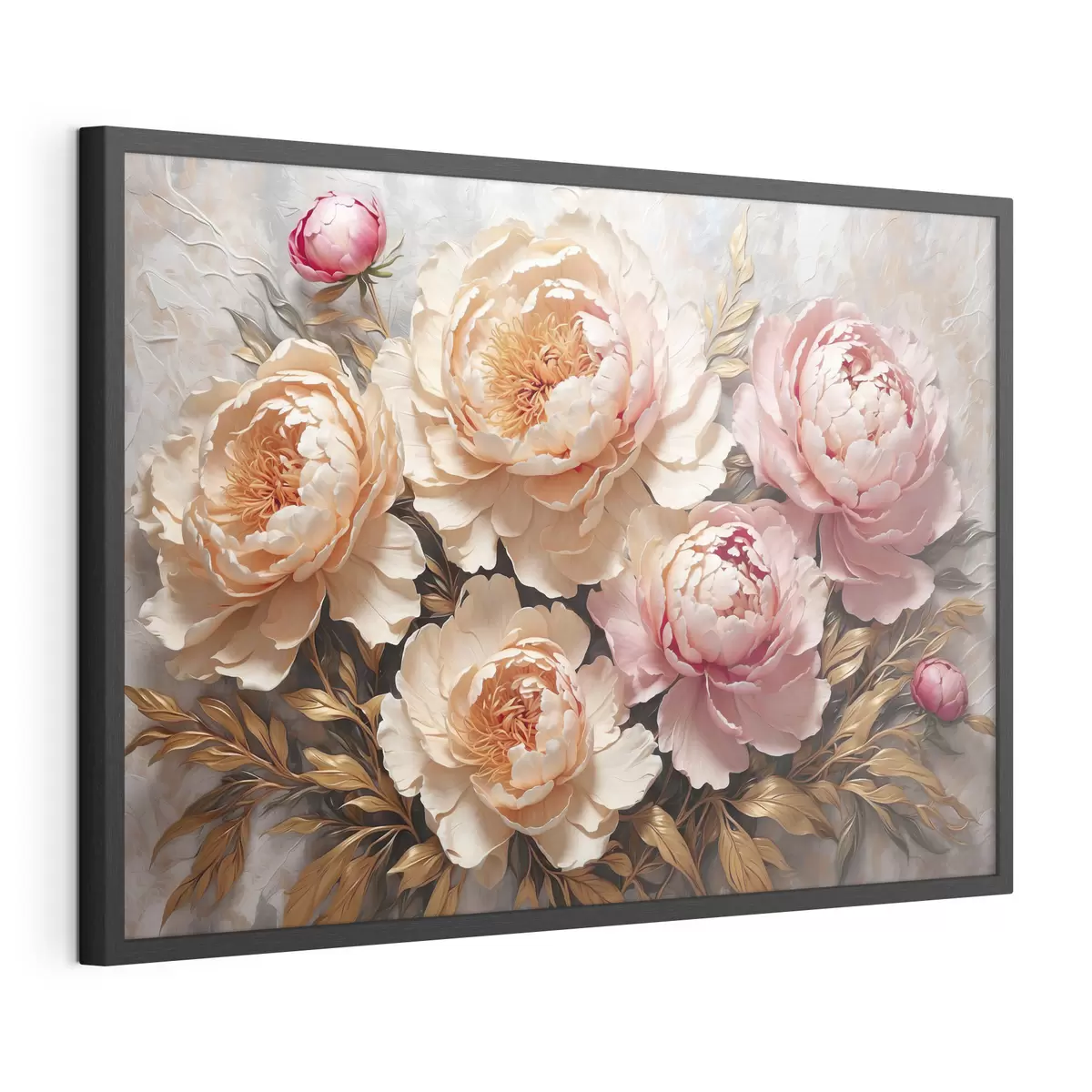 Poster Peonie dai colori caldi f38065