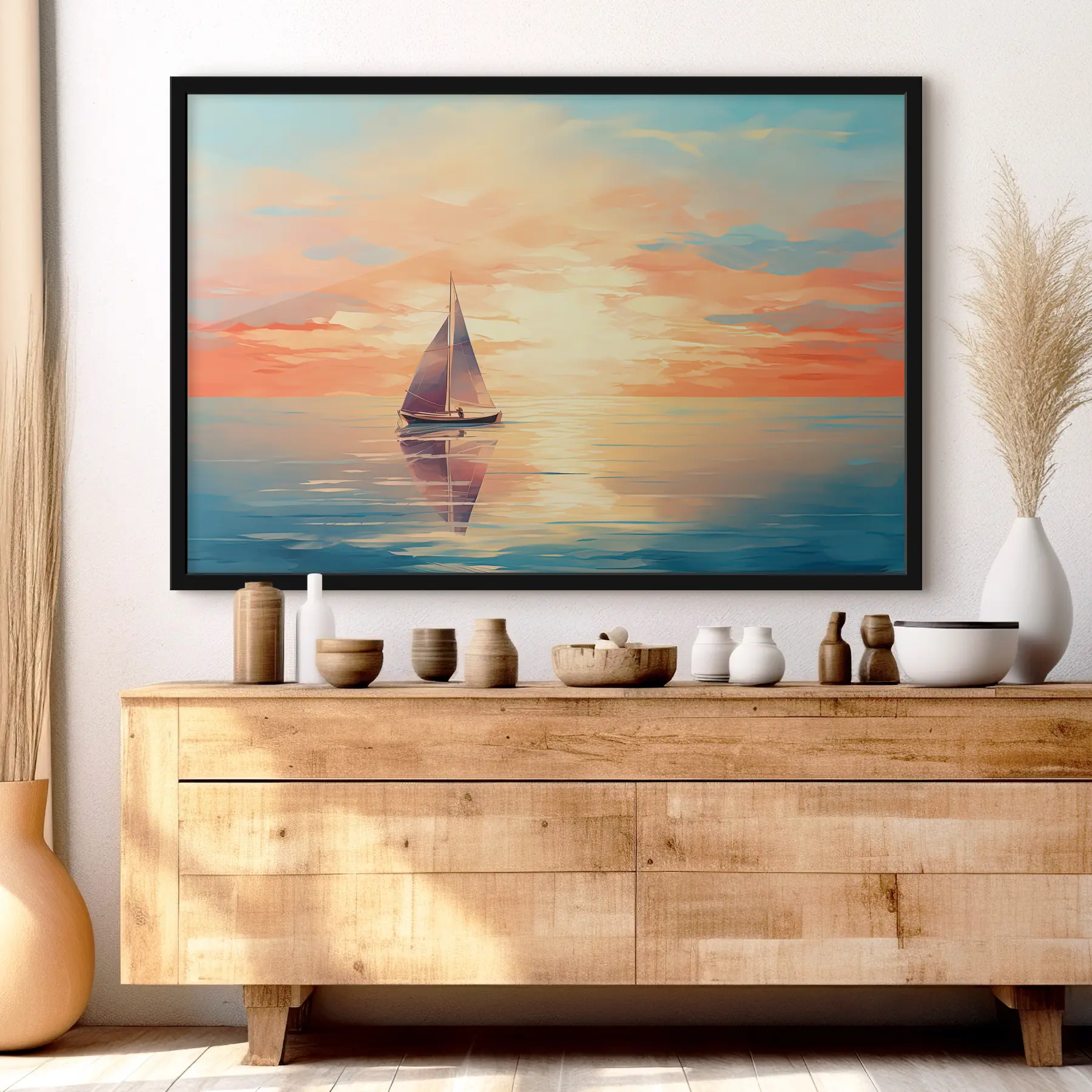 carta da parati Barca dell'acquerello nr. f38050