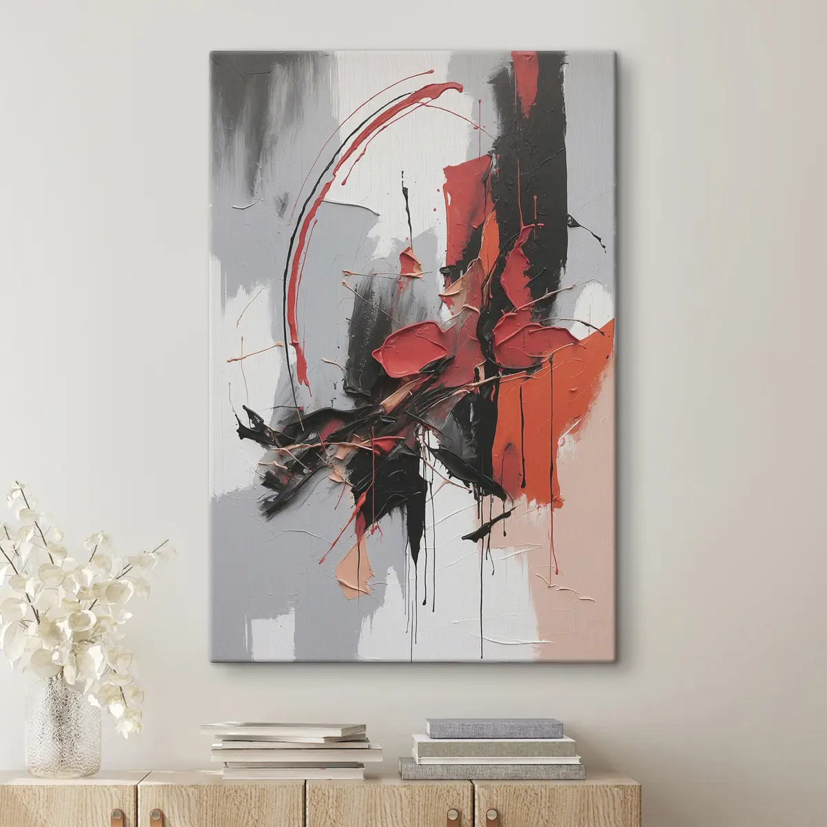 carta da parati Pittura a olio astratta nr. s38114