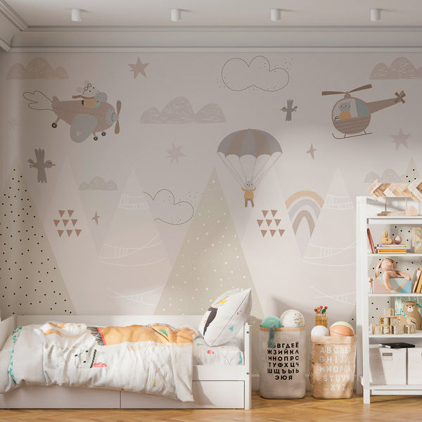 Carta da parati Tecnica e trasporto