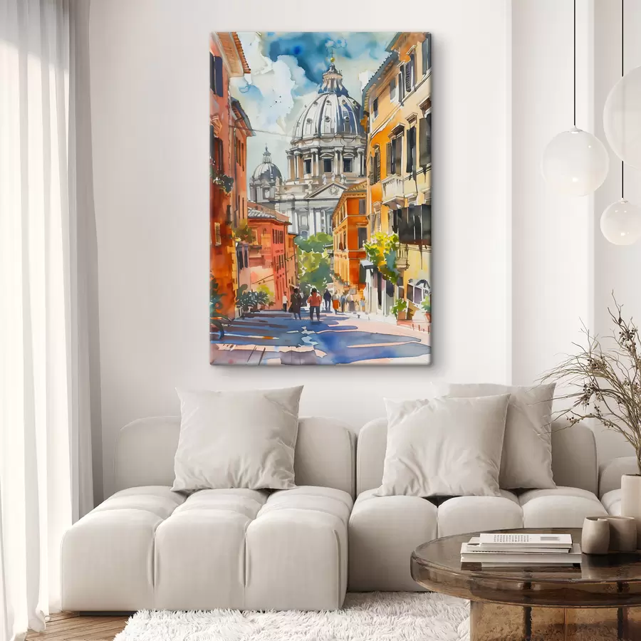 carta da parati Passeggiata romana nr. s38320