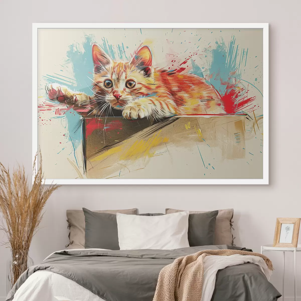 Poster Gatto brillante f38252