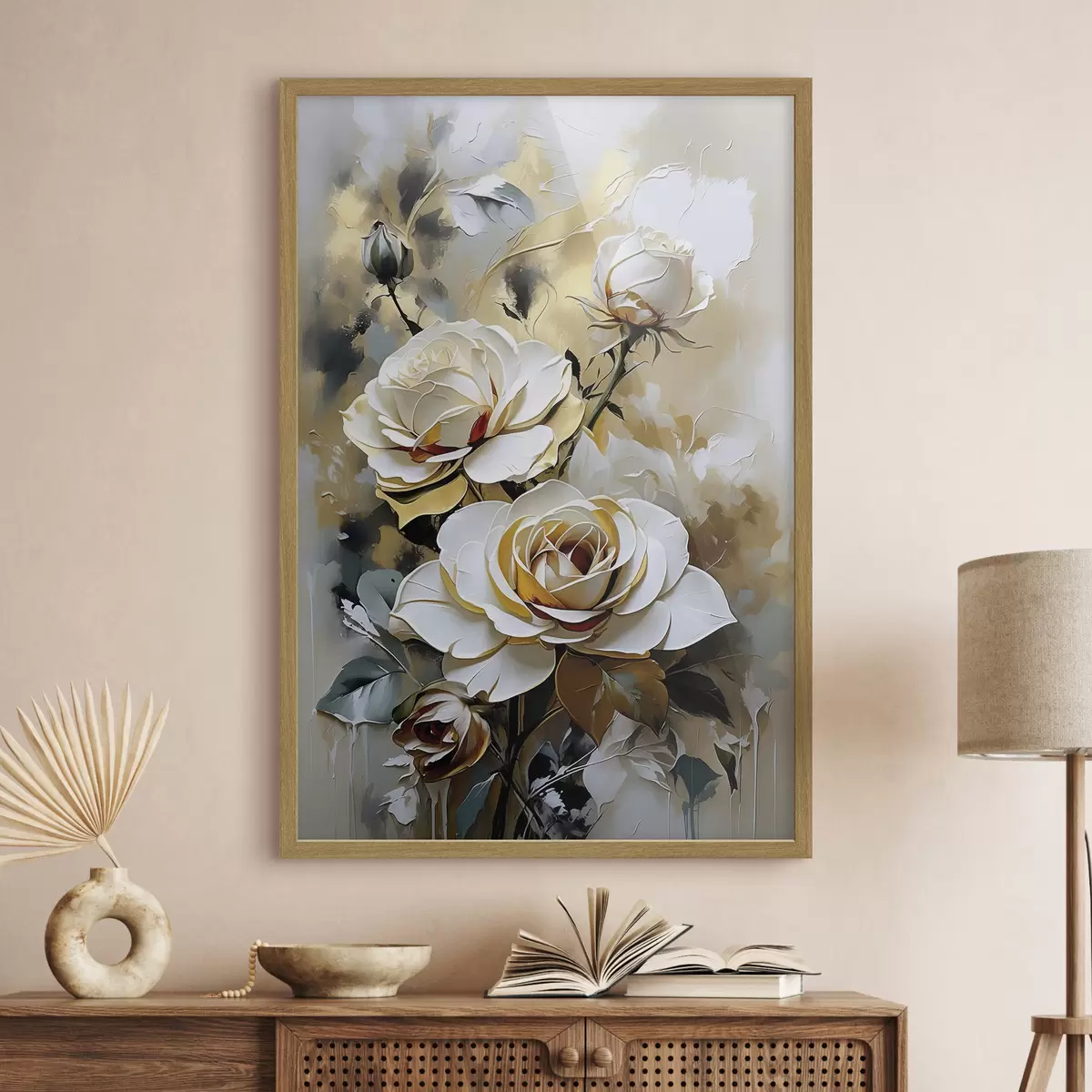 Poster Rose astratte f38354