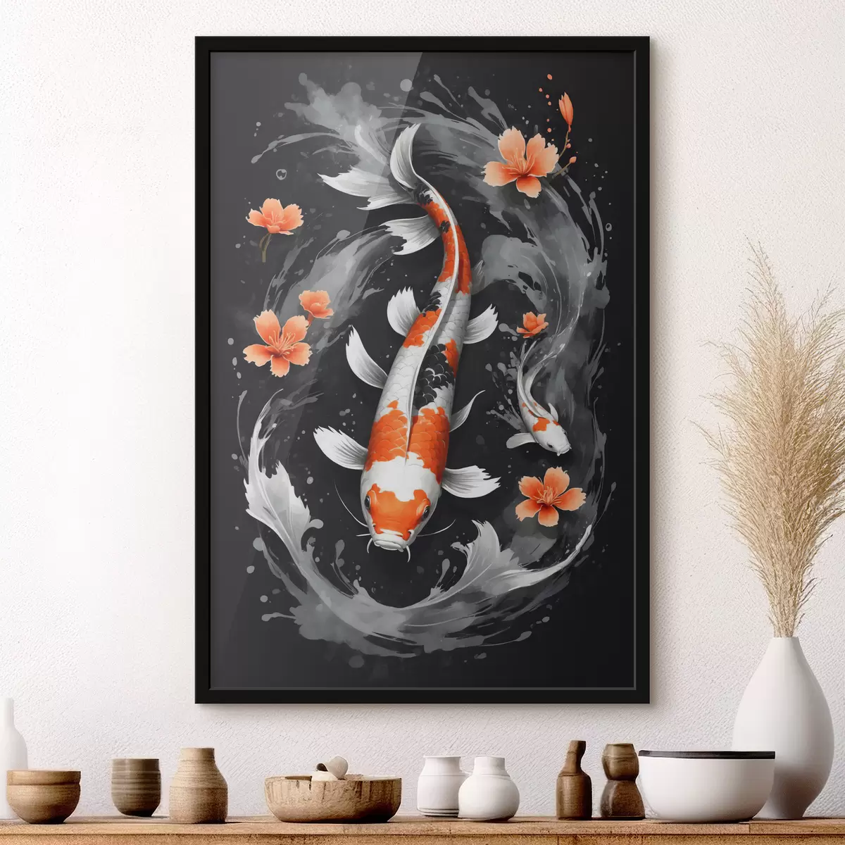 Poster pesce koi f38356