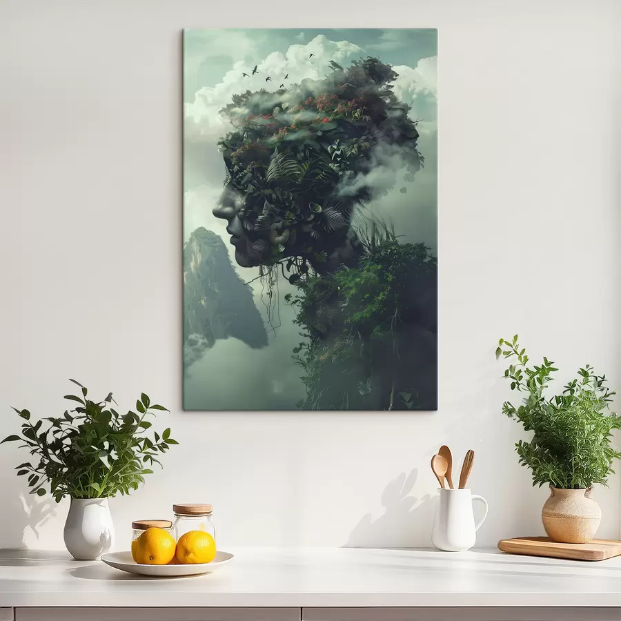 carta da parati Volti in montagna nr. s38262