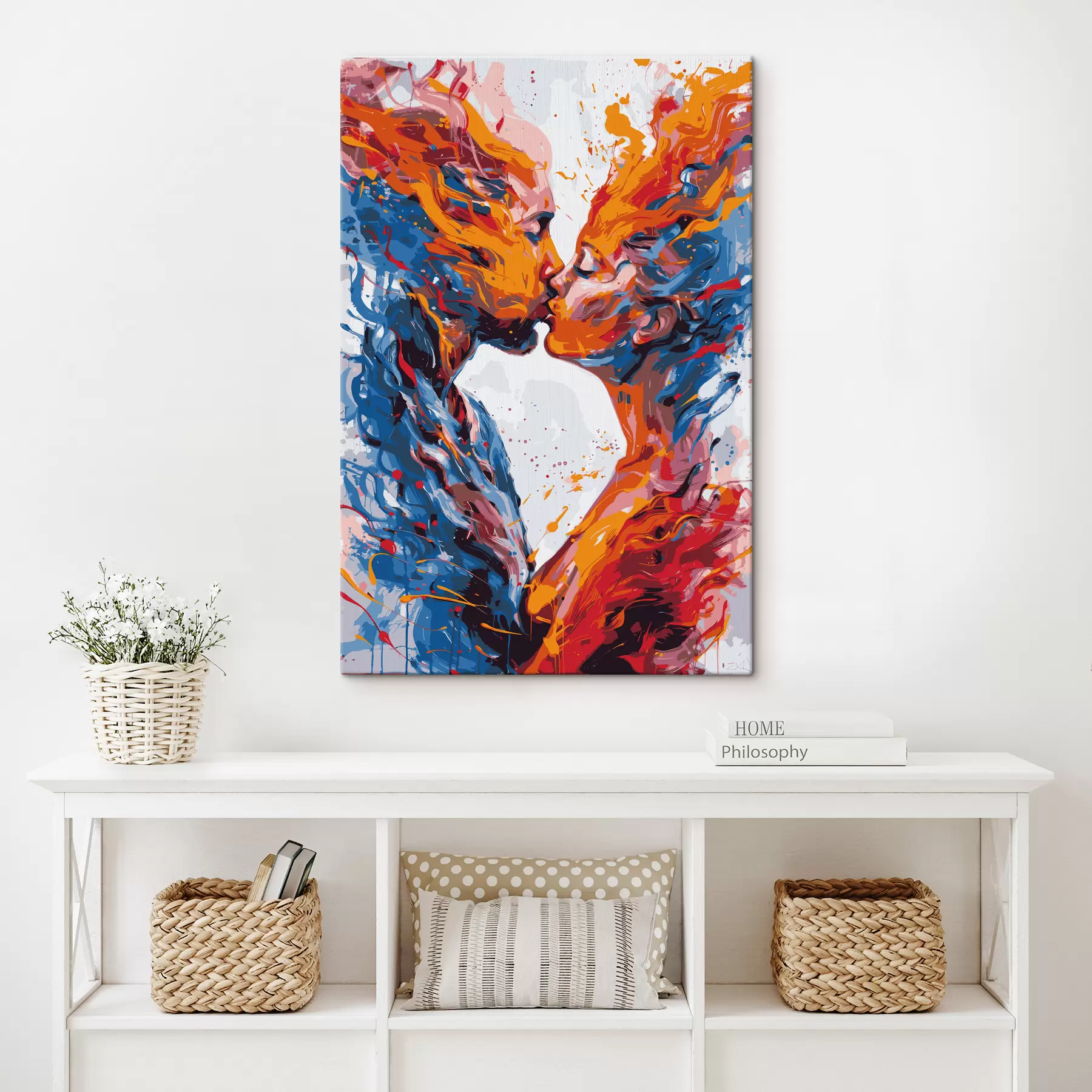 carta da parati Esplosione di colori diversi nr. s38410