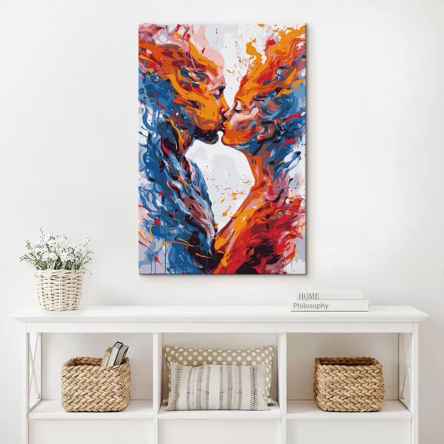 carta da parati Esplosione di colori diversi nr. s38410