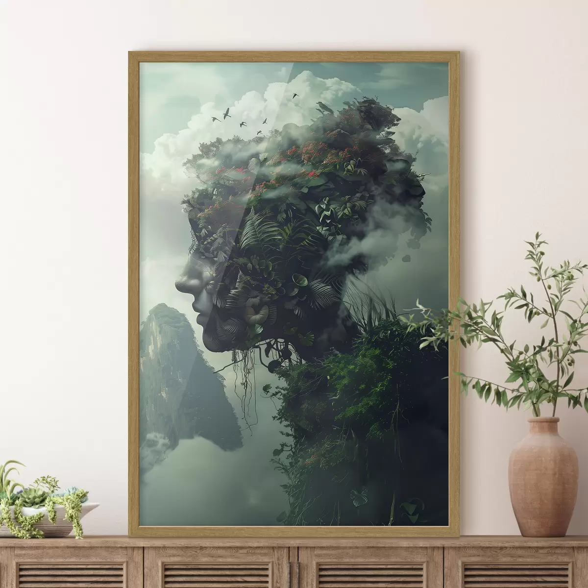 Poster Volti in montagna f38262