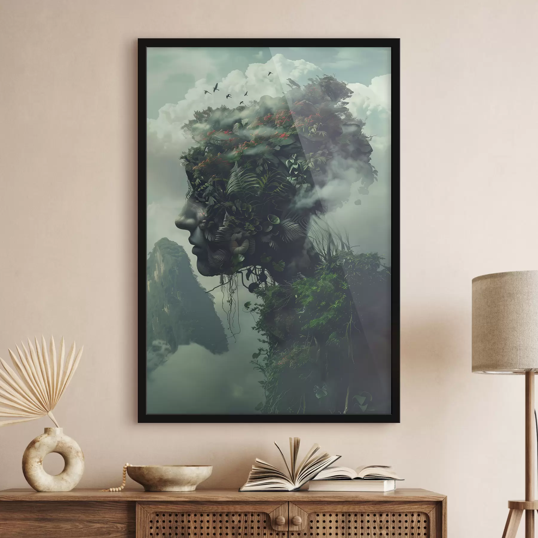 carta da parati Volti in montagna nr. f38262