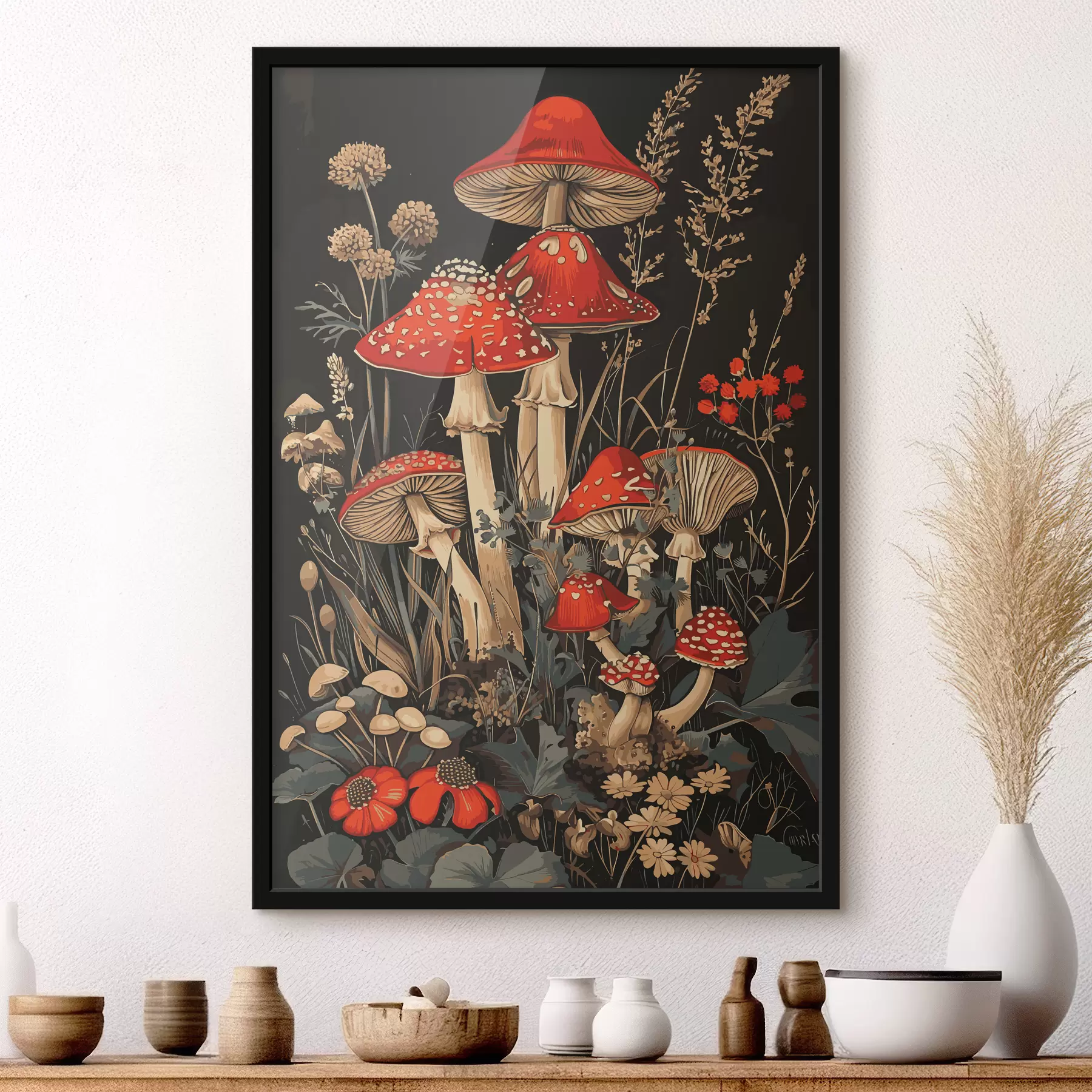 carta da parati Funghi nr. f38414