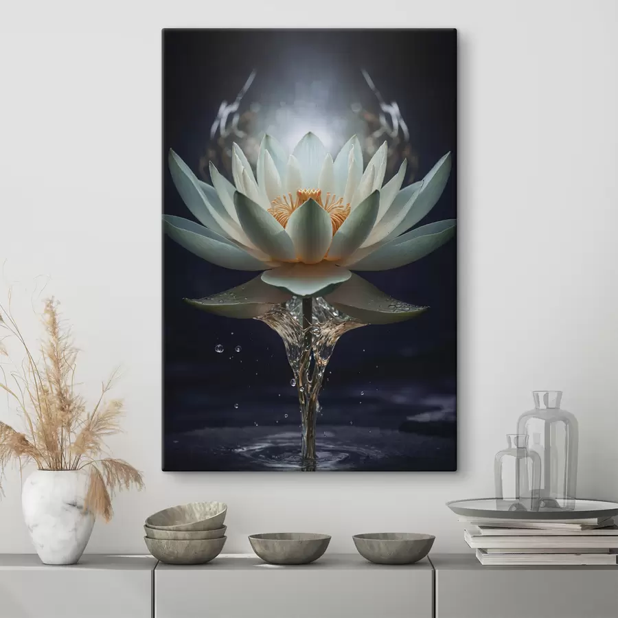 carta da parati Giglio in crescita nr. s38435