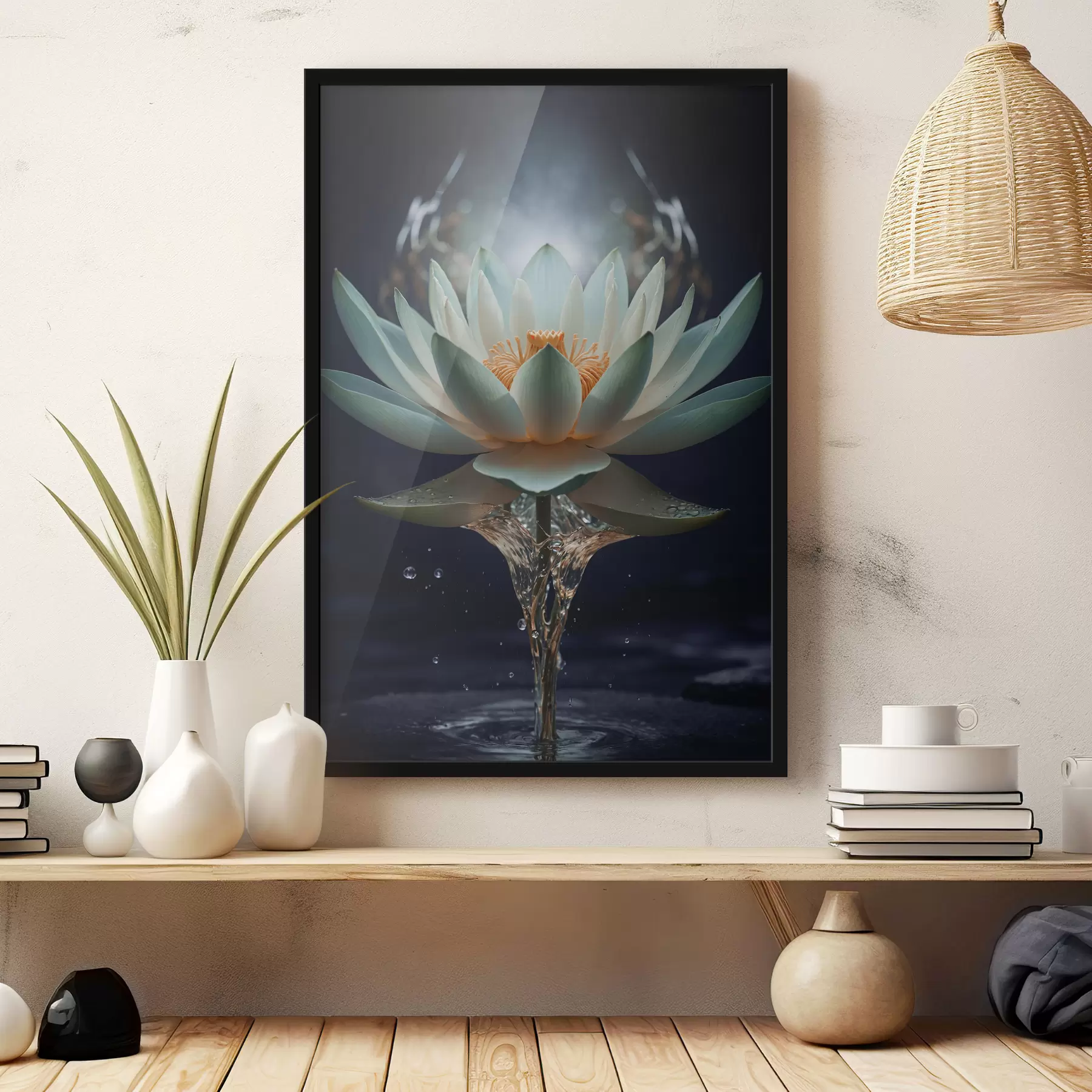 carta da parati Giglio in crescita nr. f38435