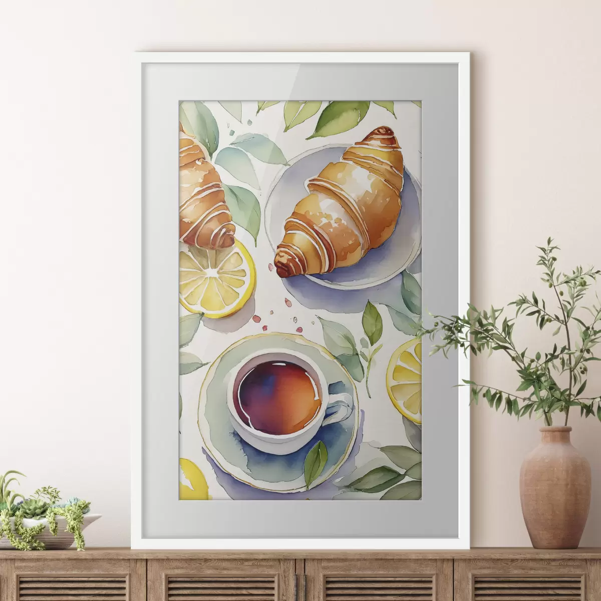 Poster Mattino al limone f38389