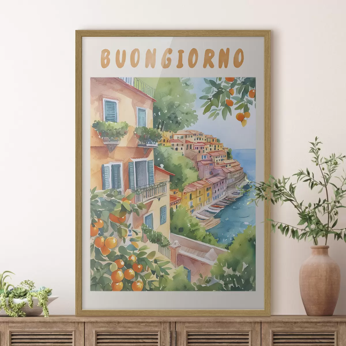 Poster Vacanze al limone f38393