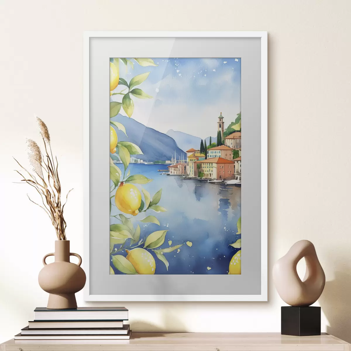 Poster Lago e fascino f38397
