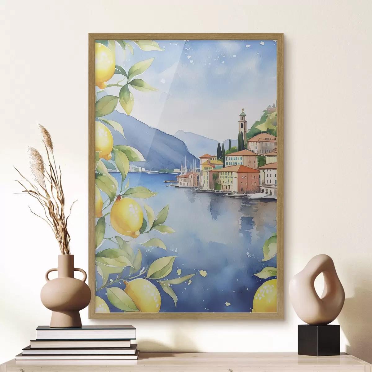 Poster Lago e fascino f38397