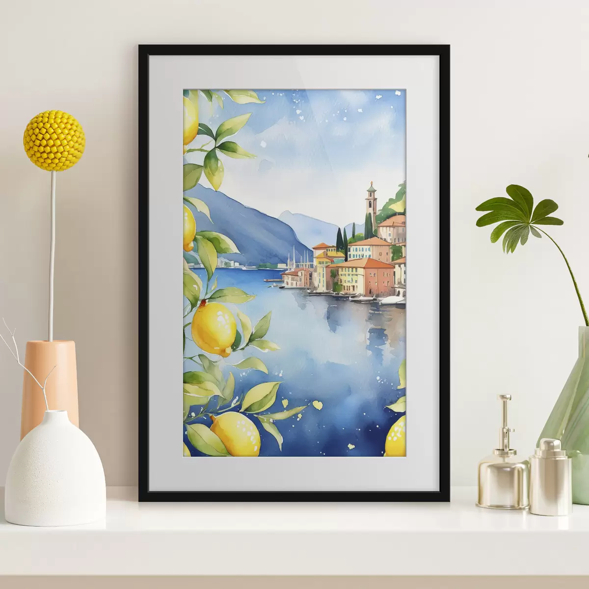 Poster Lago e fascino f38397