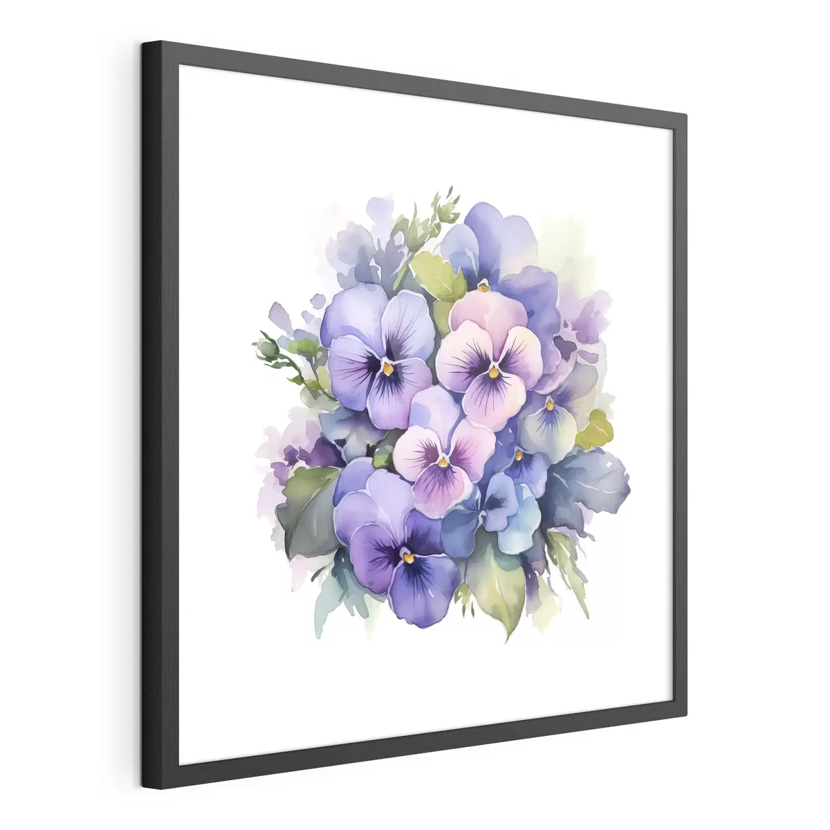 Poster Saluto viola f38486