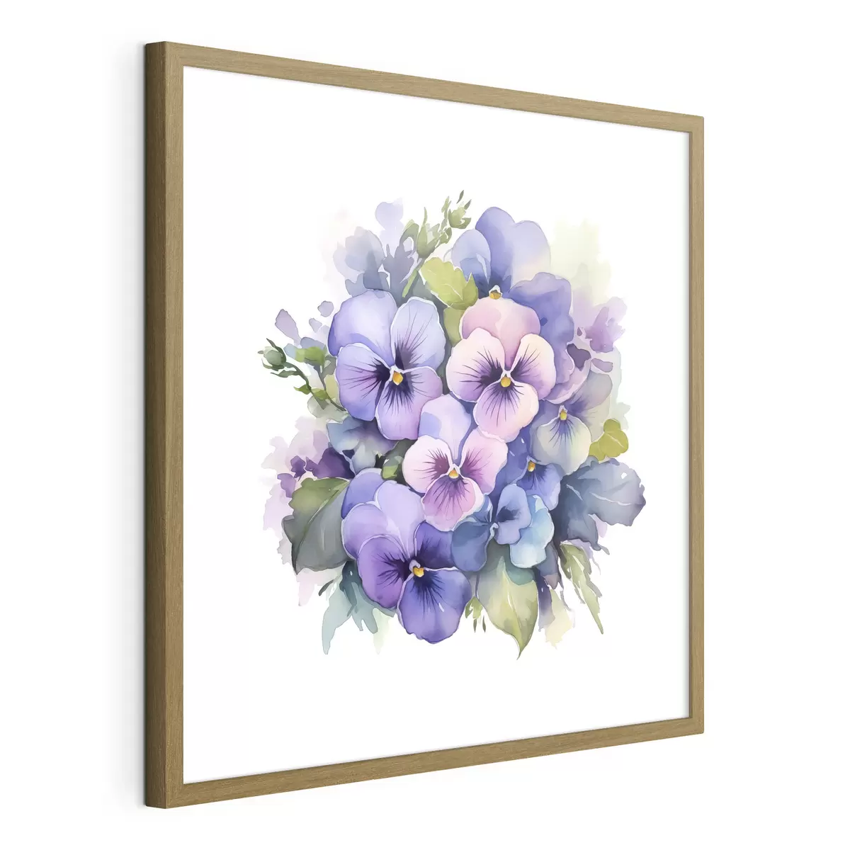 Poster Saluto viola f38486