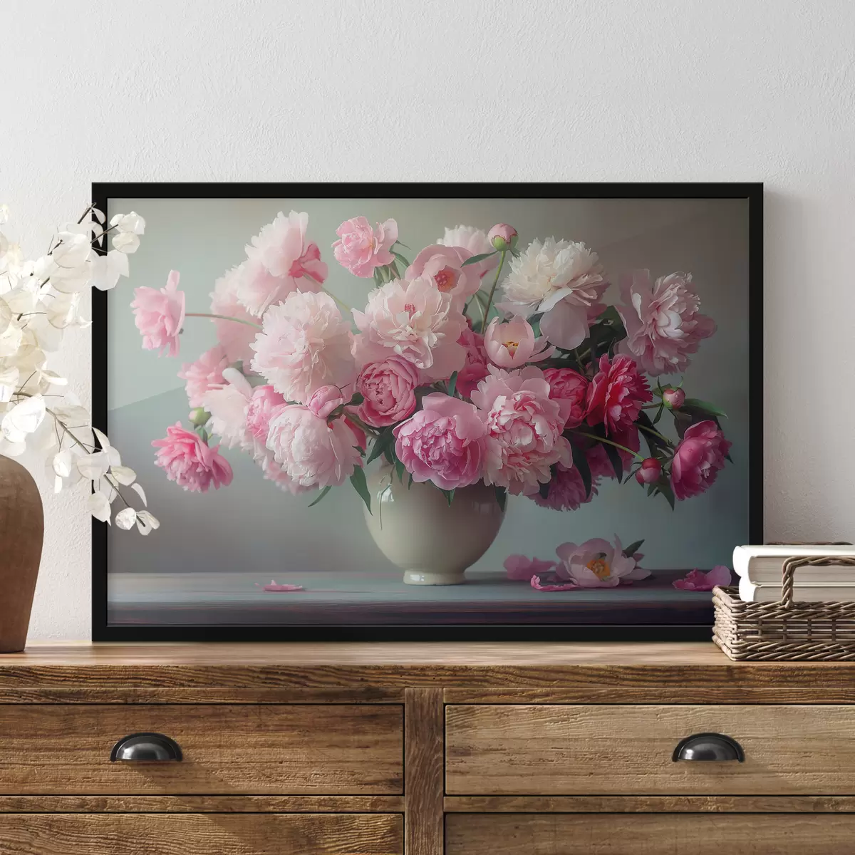 Poster Delicato bouquet di peonie f38458