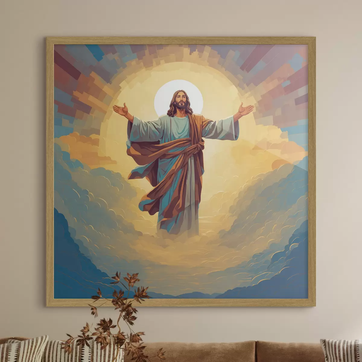 Poster L'Ascensione di Gesù f38614
