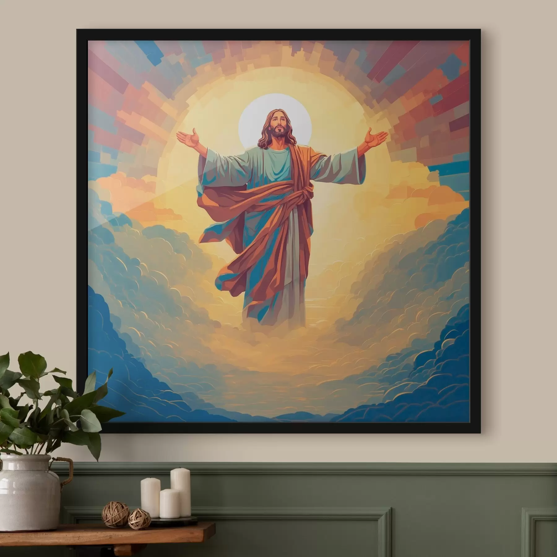 carta da parati L'Ascensione di Gesù nr. f38614