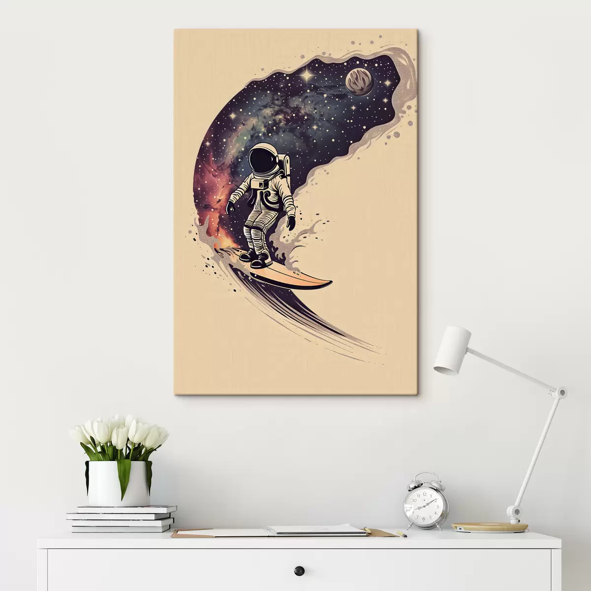 carta da parati Surfista astronauta nr. s38636