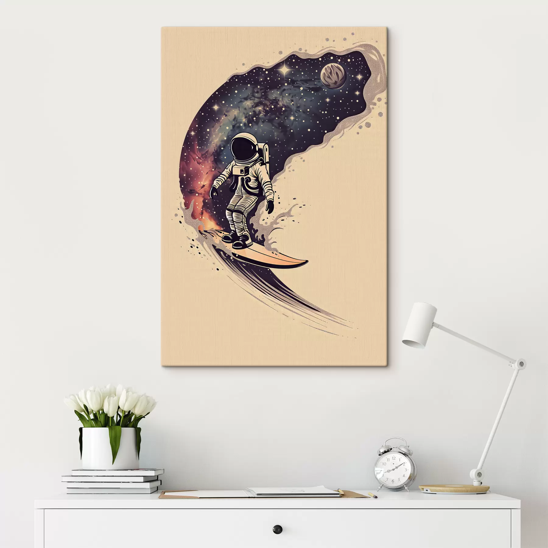 carta da parati Surfista astronauta nr. s38636