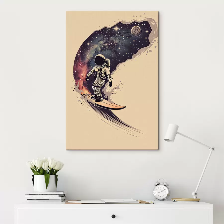 carta da parati Surfista astronauta nr. s38636