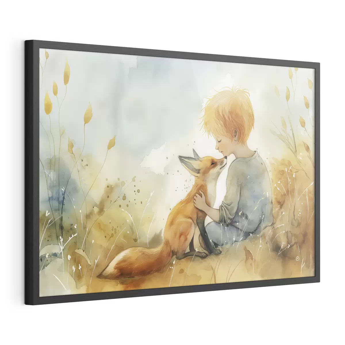 Poster Il piccolo principe e la volpe f38790