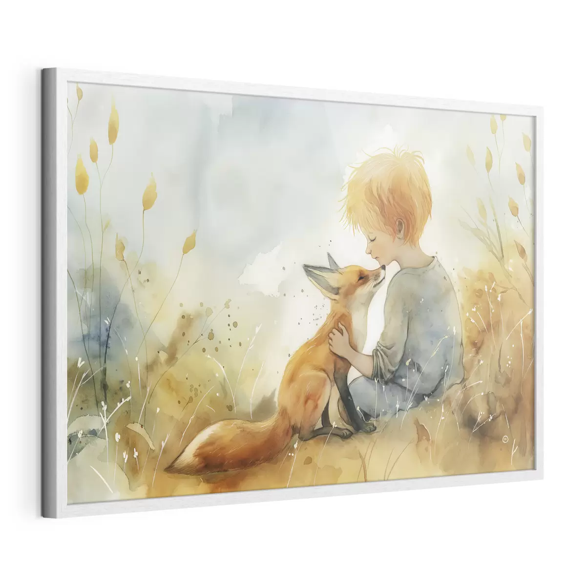 Poster Il piccolo principe e la volpe f38790