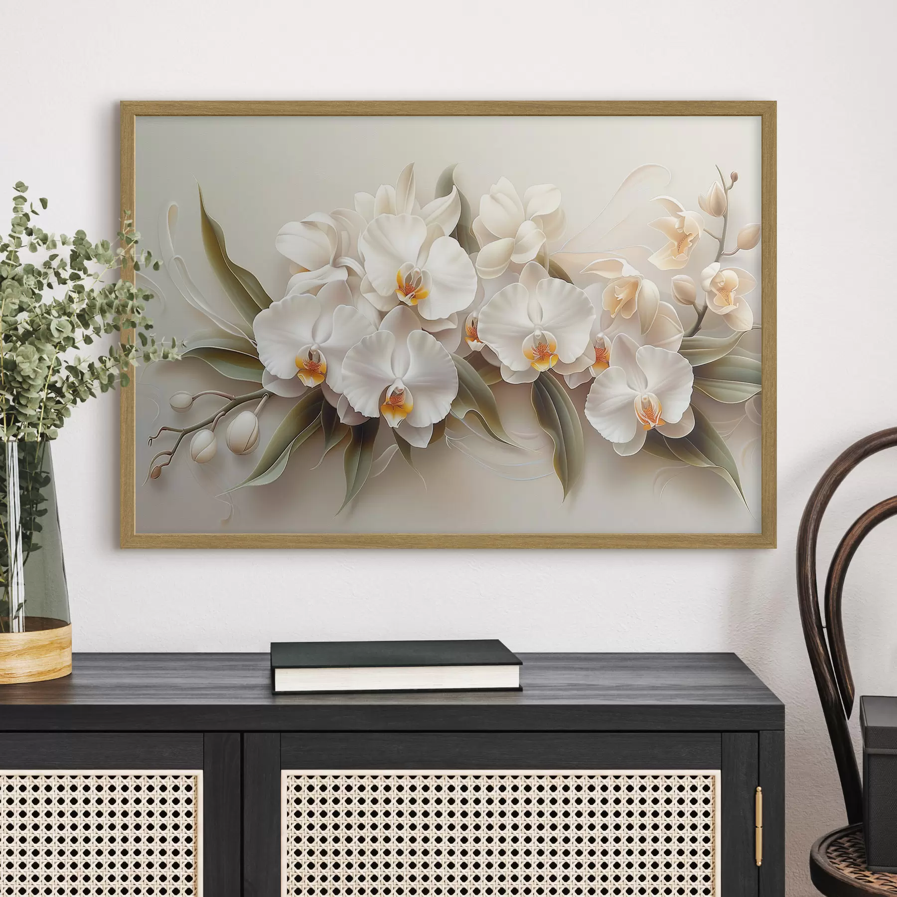 carta da parati Orchidee leggere nr. f38704