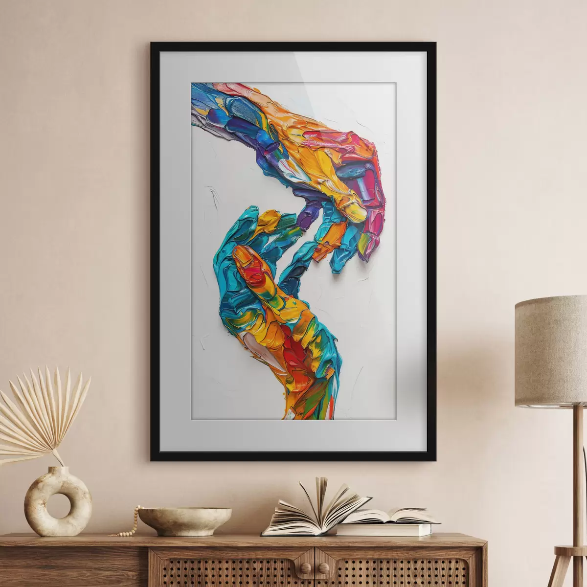 Poster Abbraccio e fiducia f38955