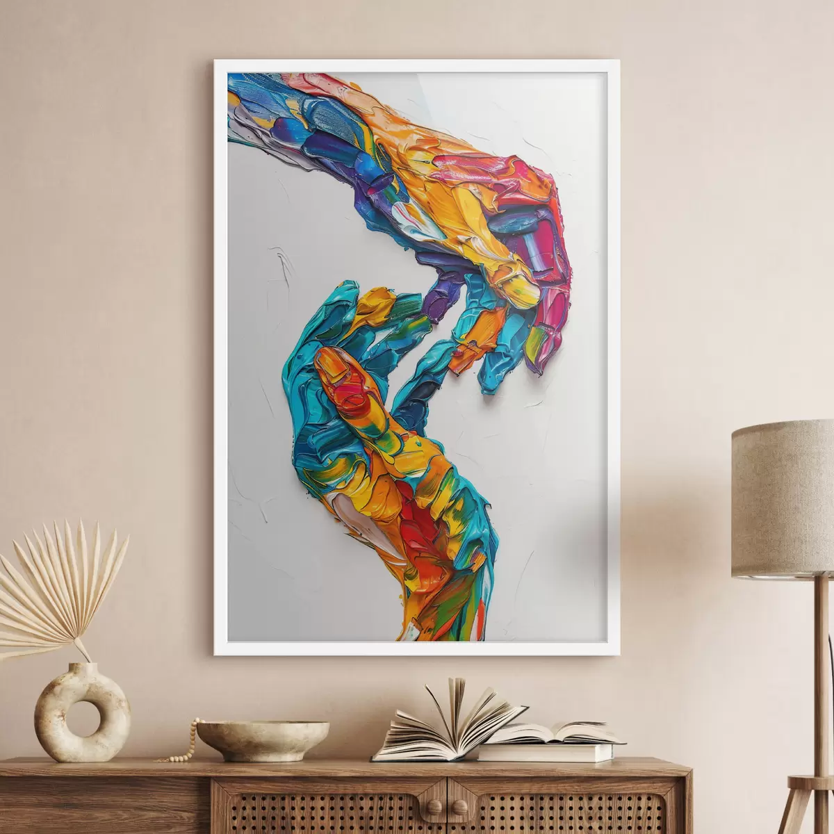 Poster Abbraccio e fiducia f38955