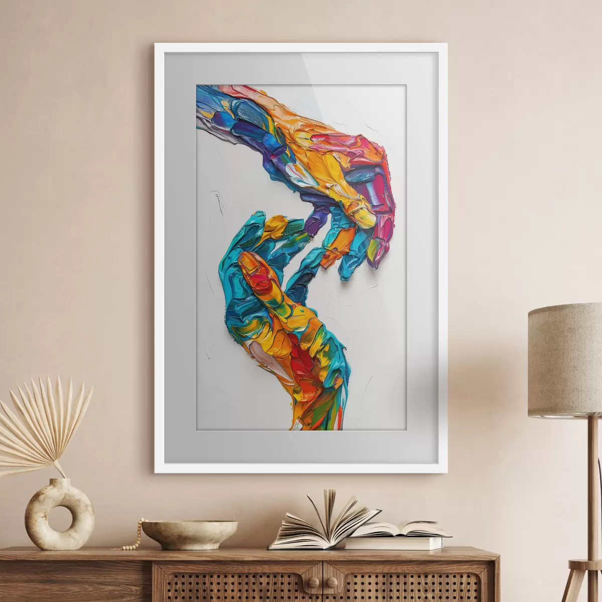 Poster Abbraccio e fiducia f38955