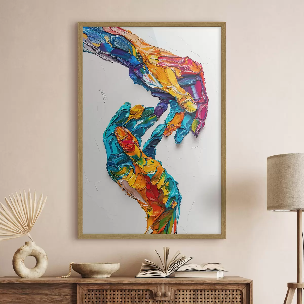 Poster Abbraccio e fiducia f38955