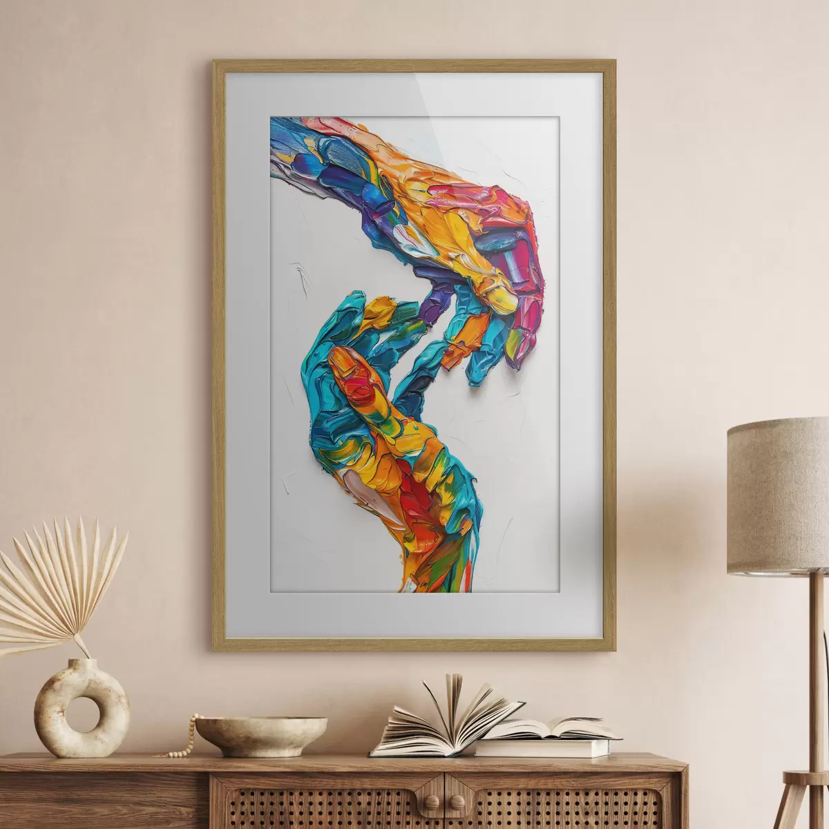 Poster Abbraccio e fiducia f38955