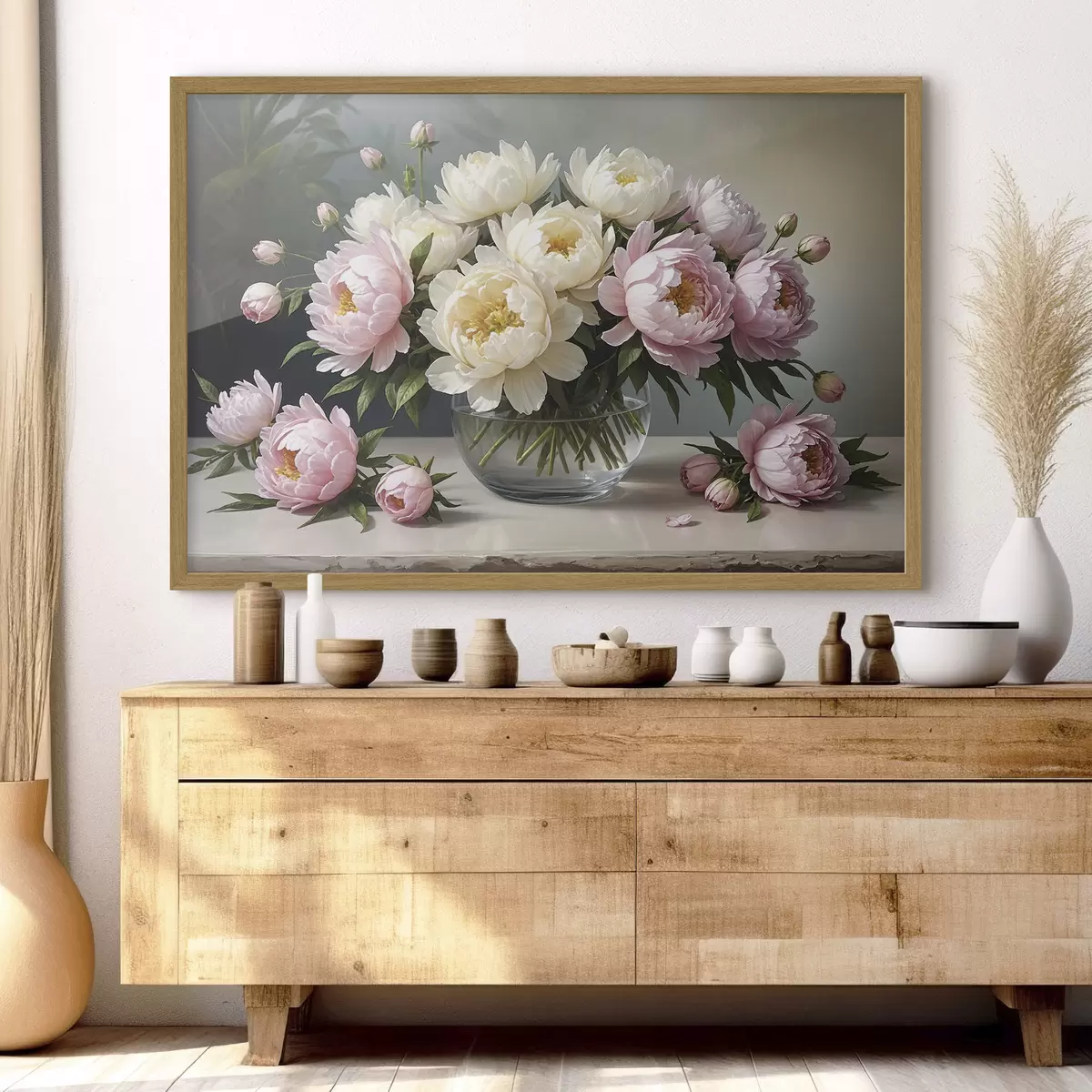 Poster Peonie e armonia f38967