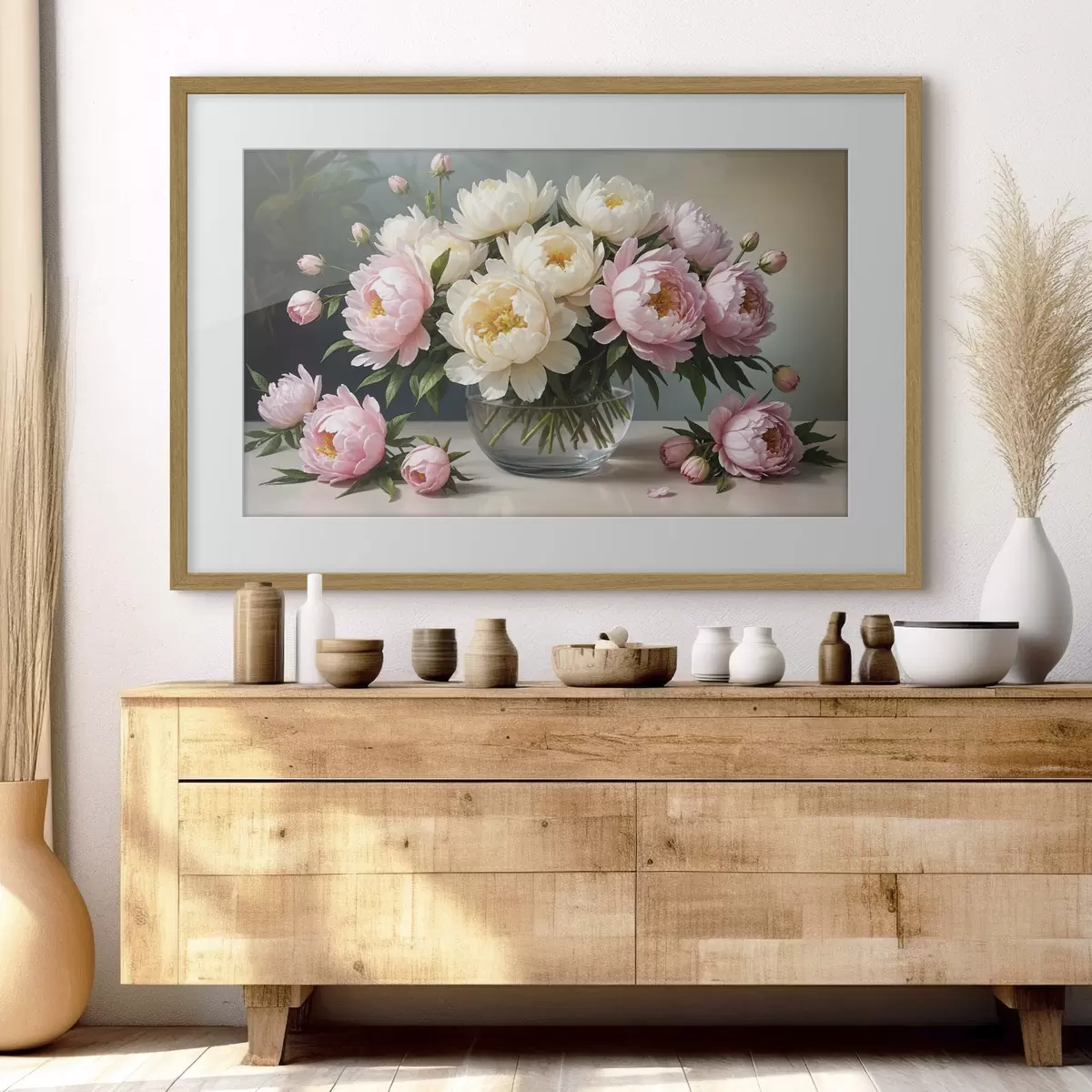 Poster Peonie e armonia f38967