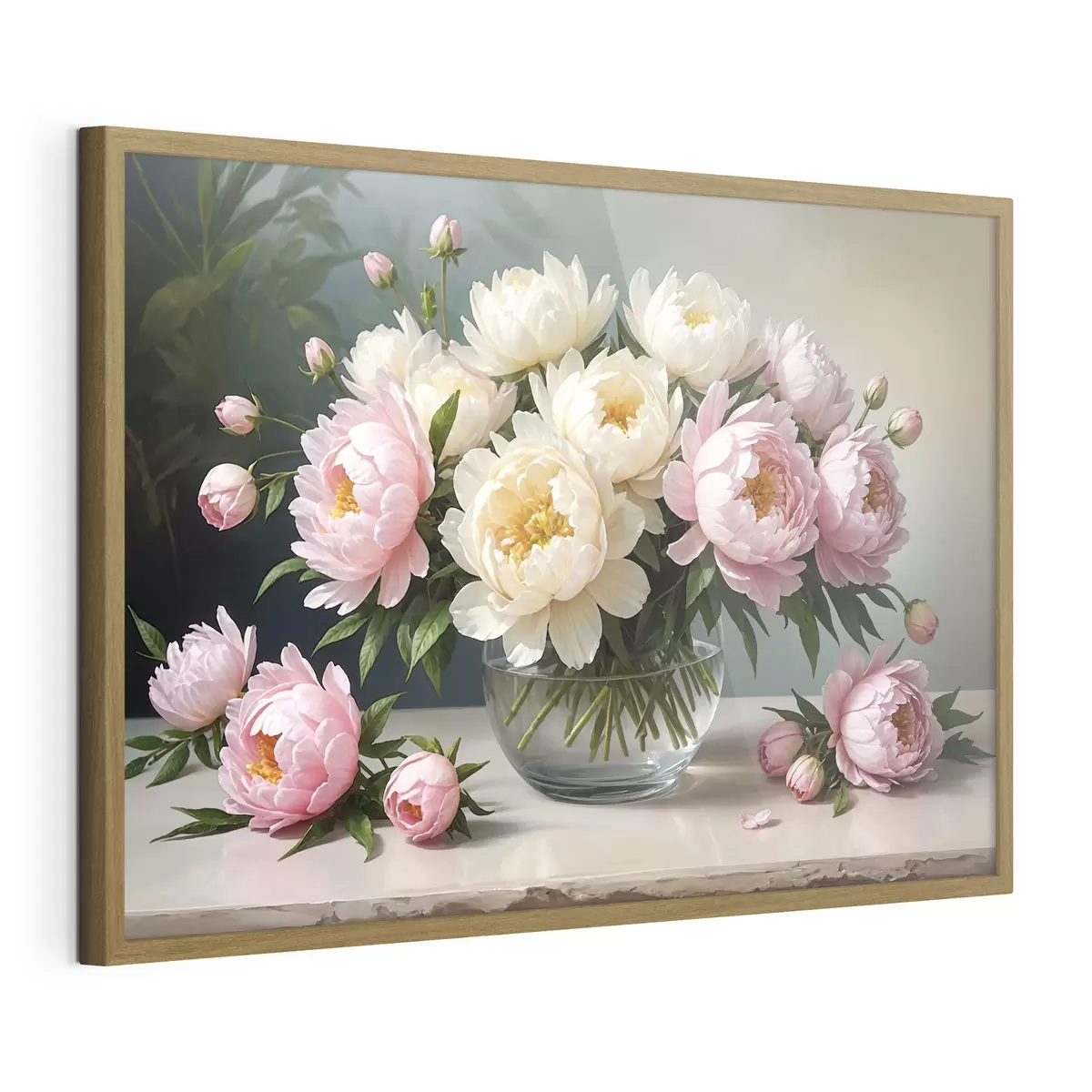 Poster Peonie e armonia f38967