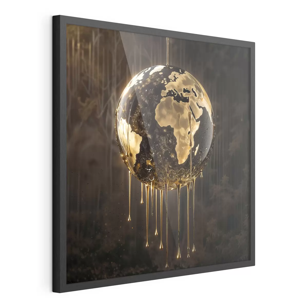 Poster Mondo e bagliore f38983