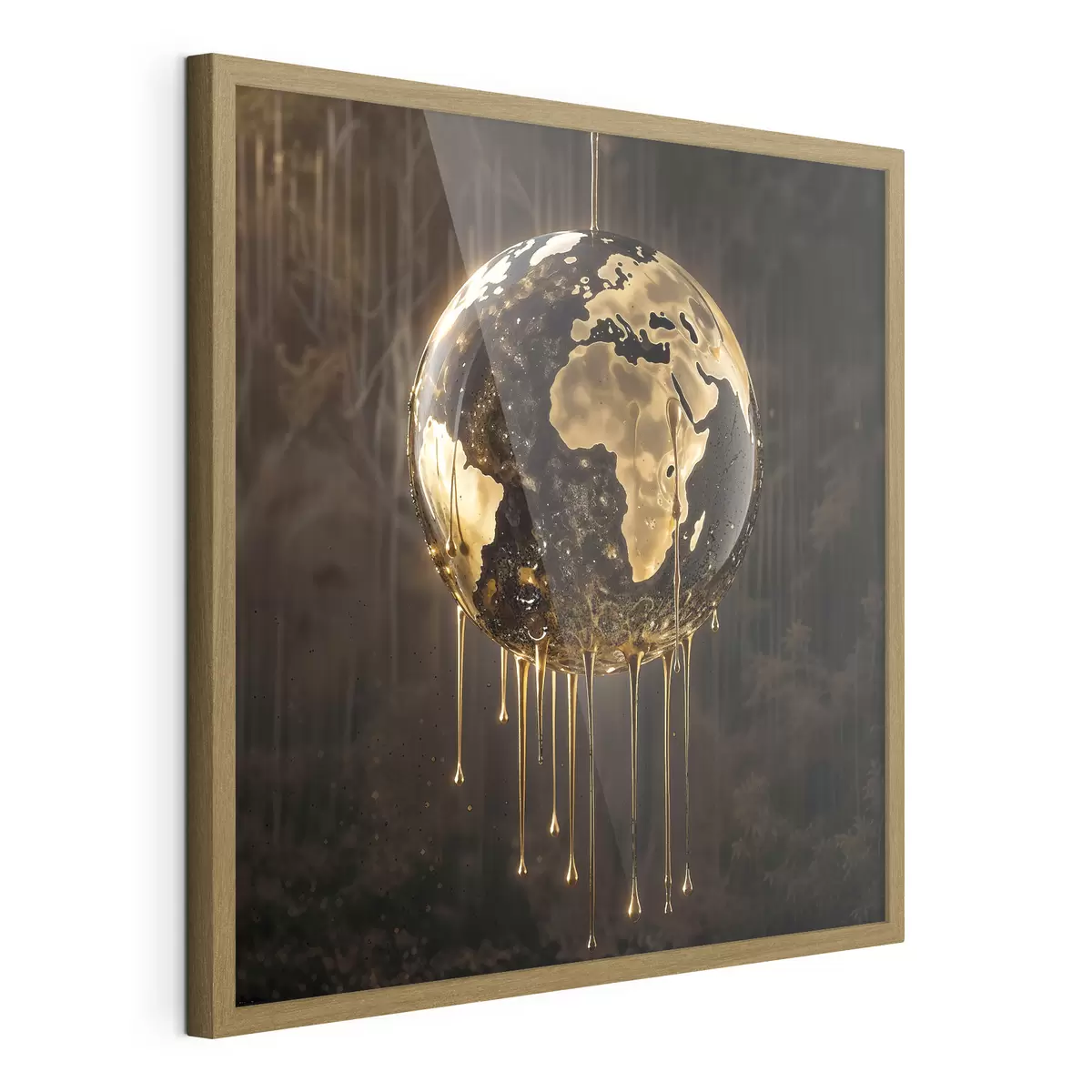 Poster Mondo e bagliore f38983