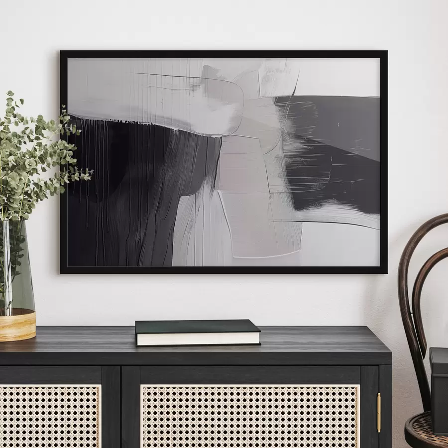 carta da parati Astrazione grigia e beige nr. f39015