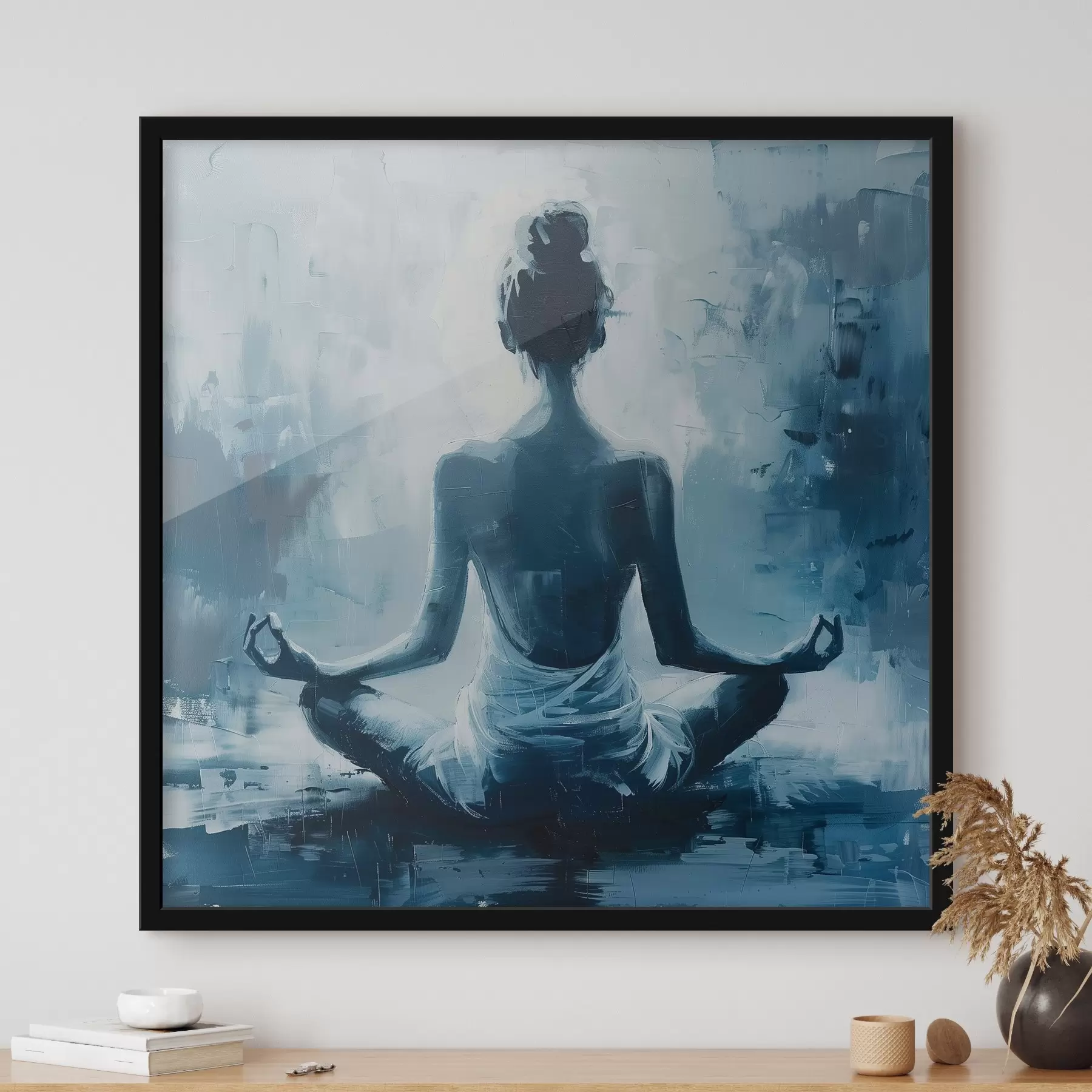 carta da parati Ragazza che si rilassa facendo yoga nr. f39079