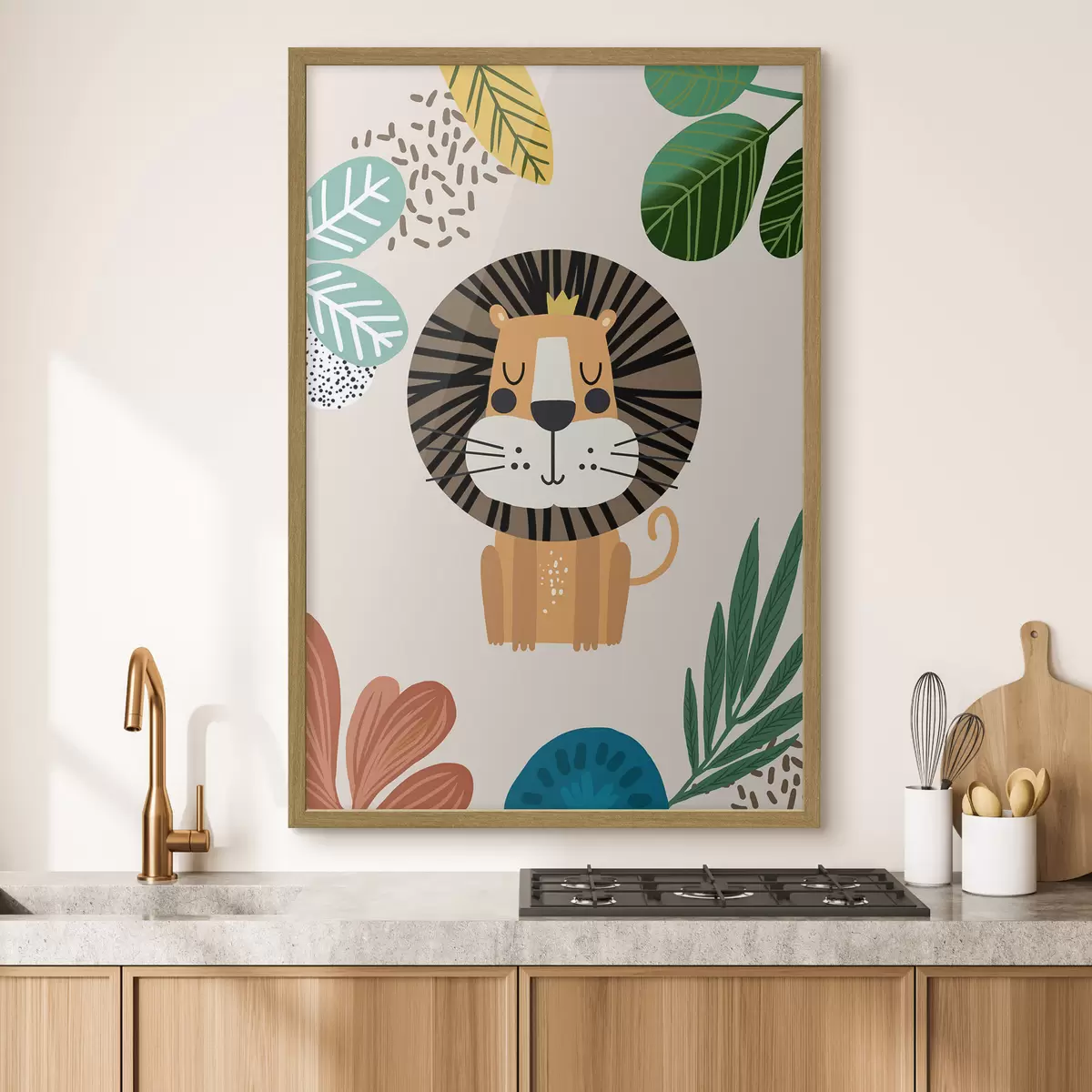 Poster Leone e sogno f39095