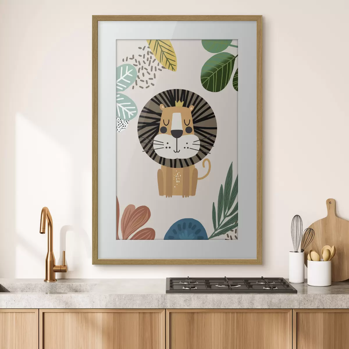 Poster Leone e sogno f39095
