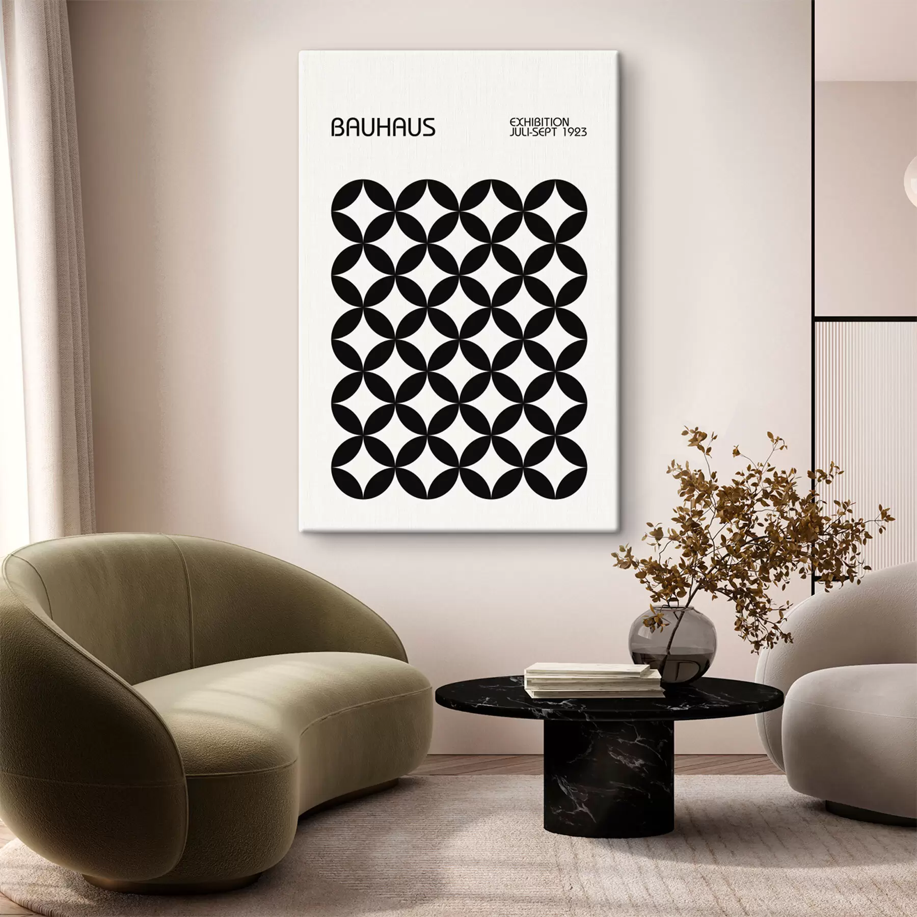 carta da parati Astrazione geometrica Bauhaus nr. s39259