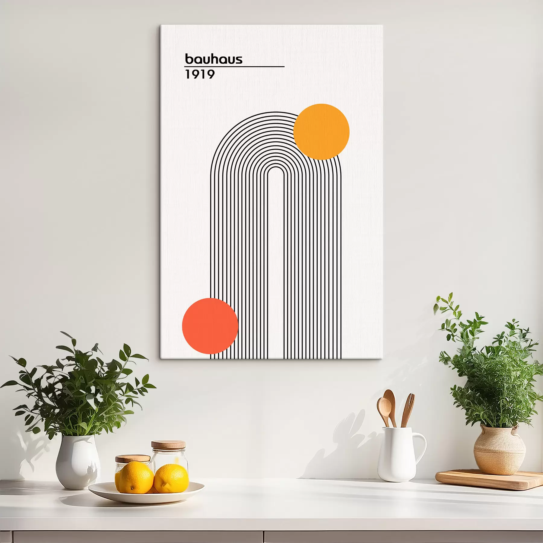 carta da parati Astrazione geometrica Bauhaus nr. s39260